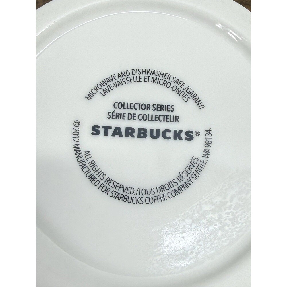 2012 Starbucks Collector Series New York City Relief Embossed Skyline Taxi Cab - Picture 5 of 5